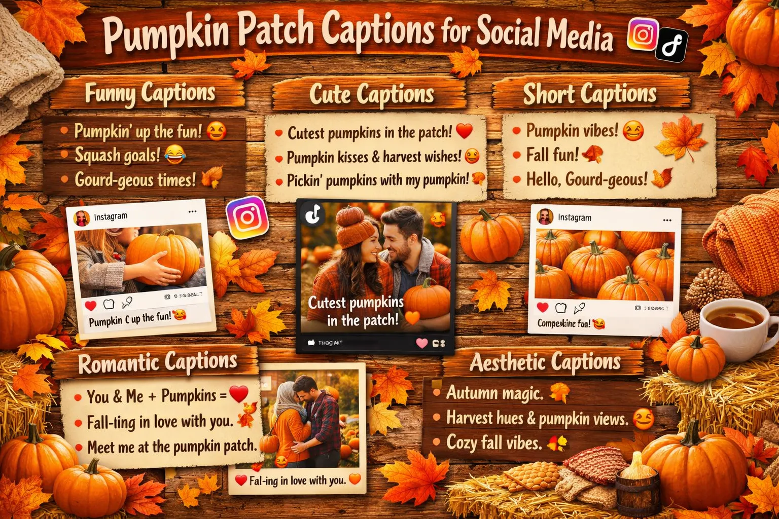 Pumpkin Patch Captions Center Image