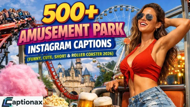 Amusement Park Captions Instagram