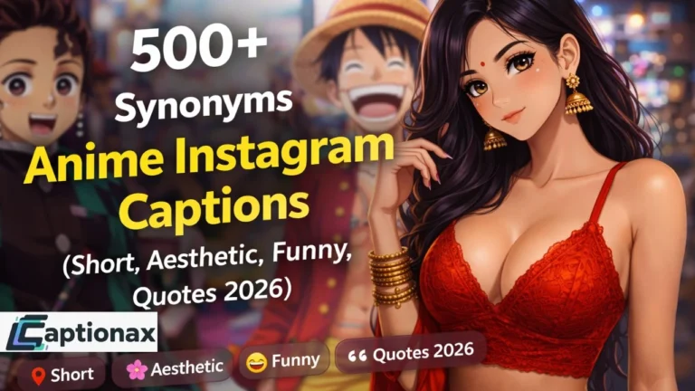 Anime Instagram Captions