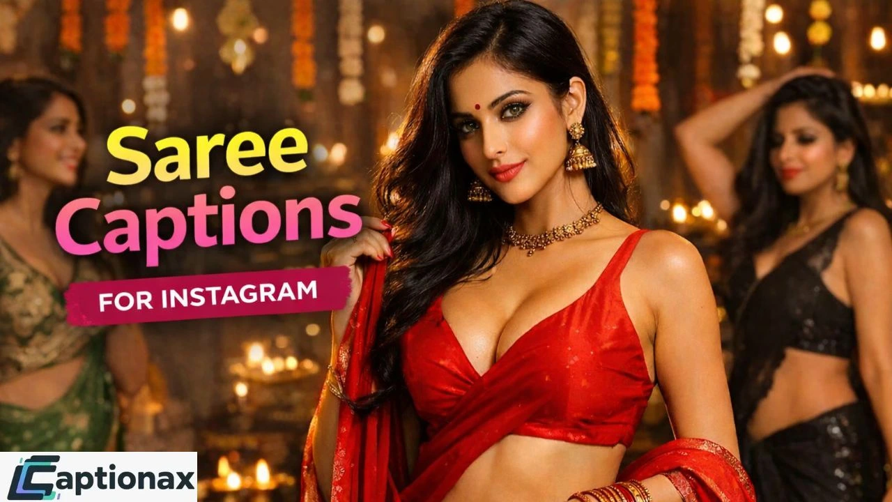 Saree captions for Instagram in Hindi