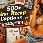 Year Recap Captions Instagram