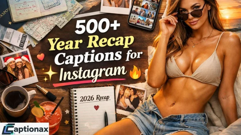 Year Recap Captions Instagram