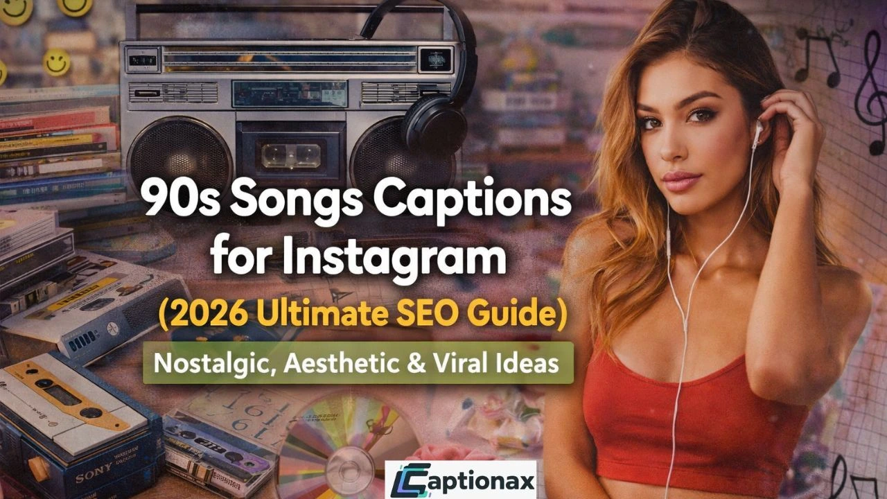 90s Songs Captions Instagram