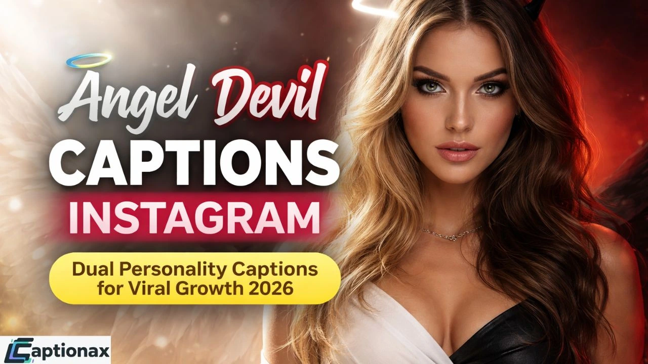 Angel Devil Captions Instagram