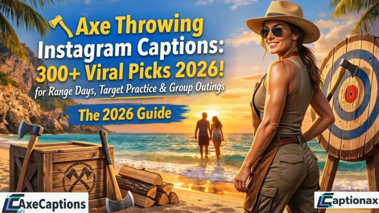 Axe Throwing Instagram Captions