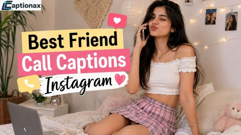 Best Friend Call Captions Instagram