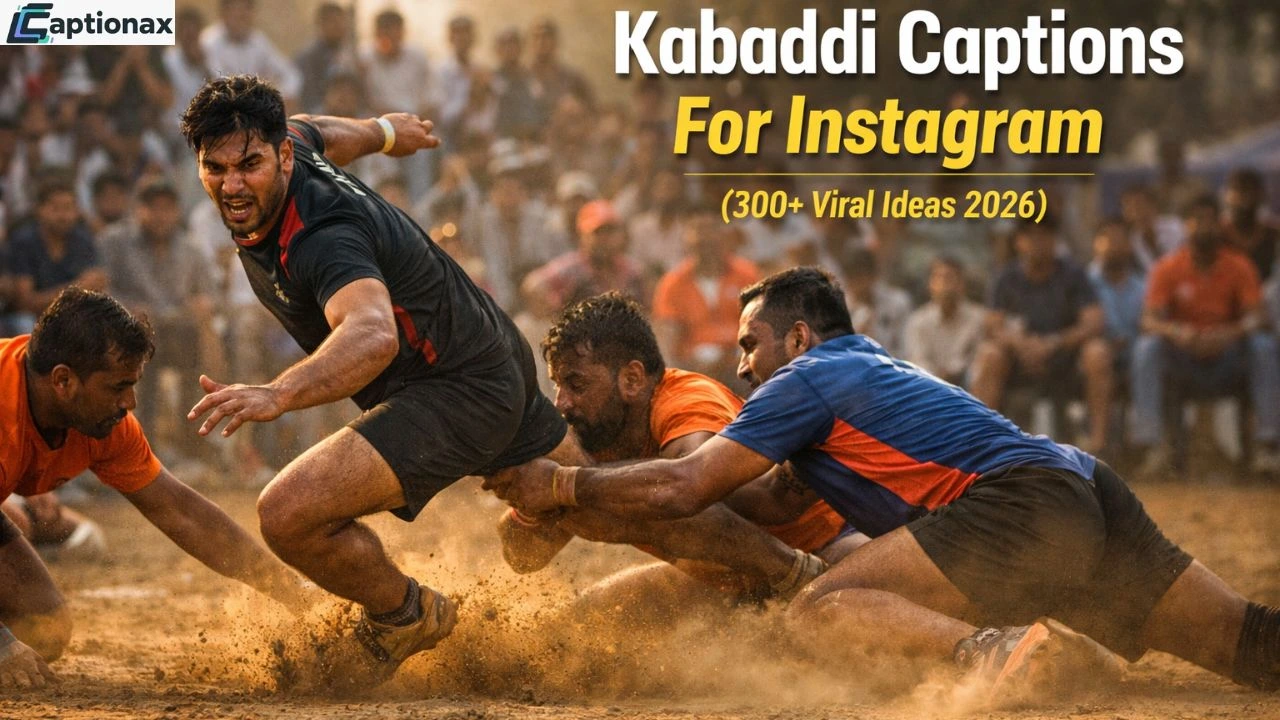 Kabaddi Captions For Instagram