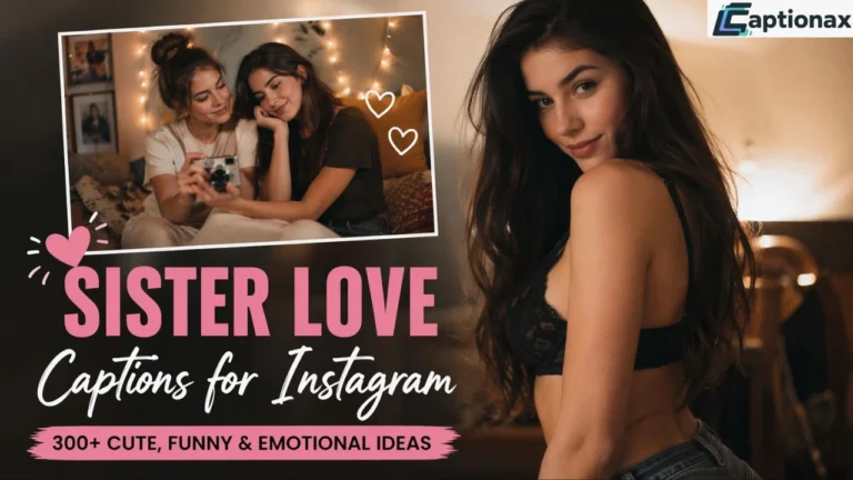 Sister Love Captions Instagram