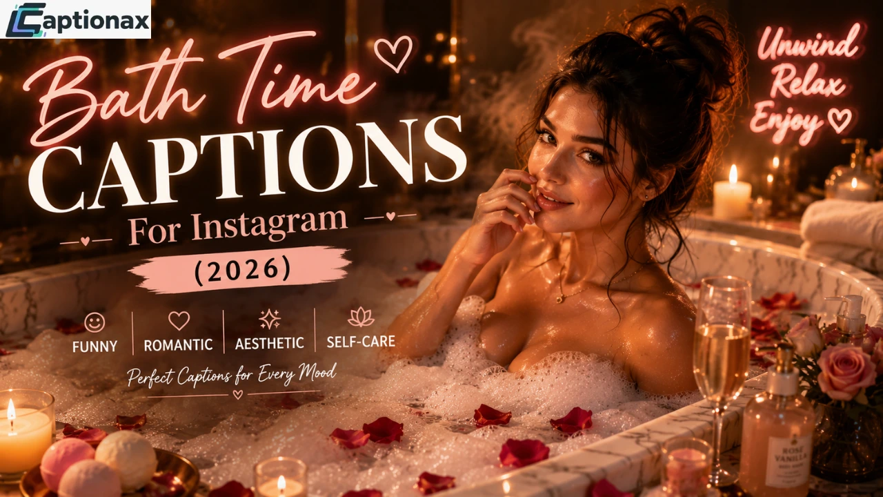 Bath Time Captions For Instagram