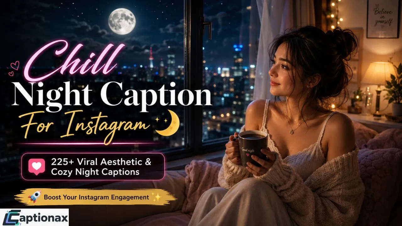 Chill Night Caption For Instagram