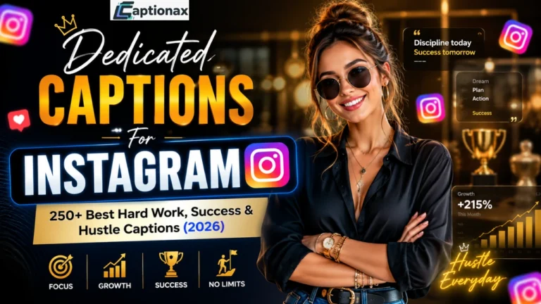 Dedicated Captions For Instagram