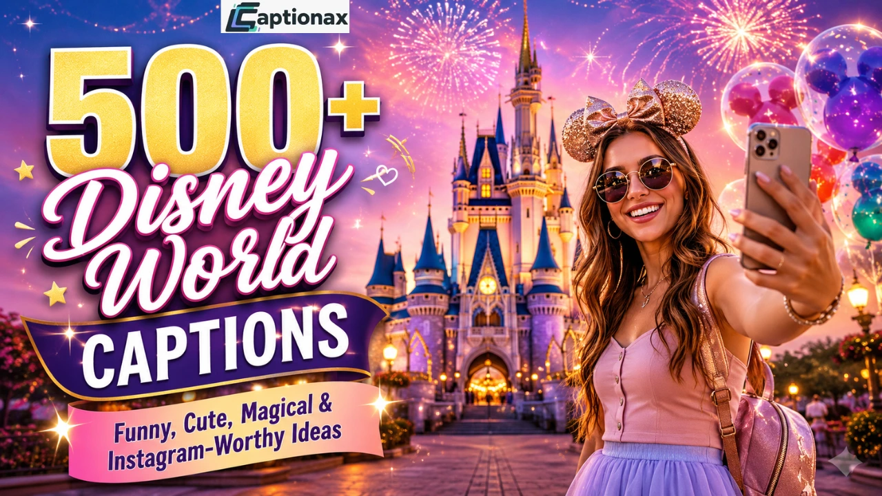 Disney World Captions