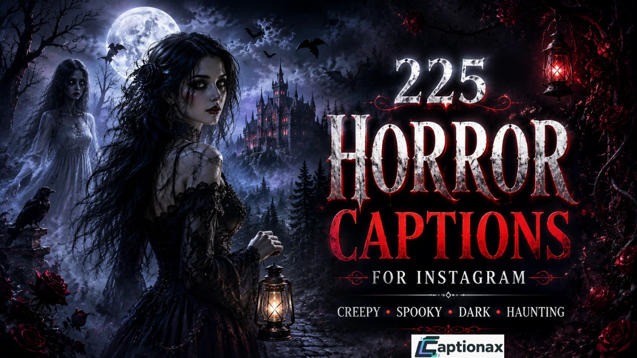 Horror Captions For Instagram