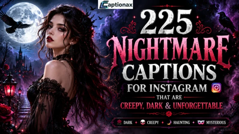 Nightmare Captions For Instagram