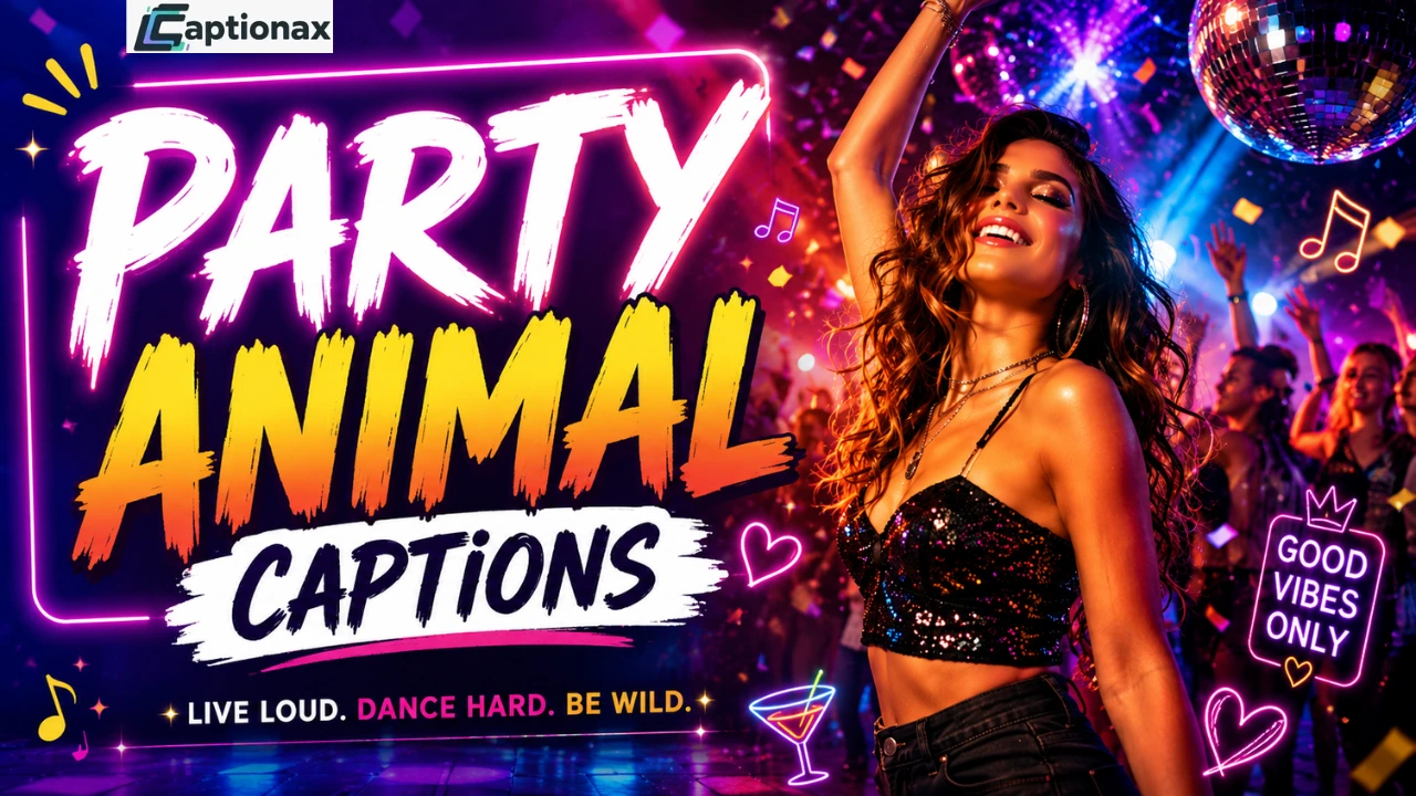 Party Animal Captions