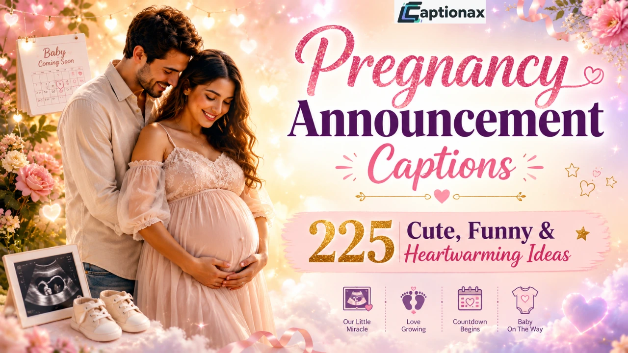 Pregnancy Announcement Captions