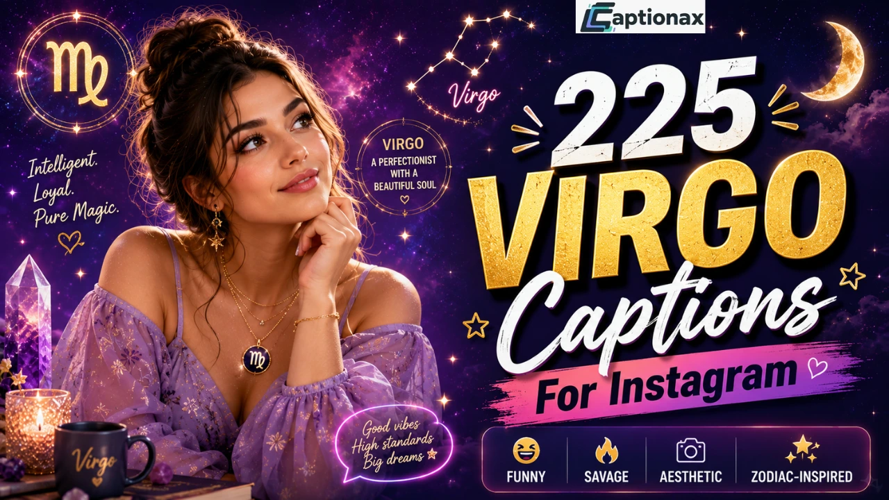 Virgo Captions For Instagram