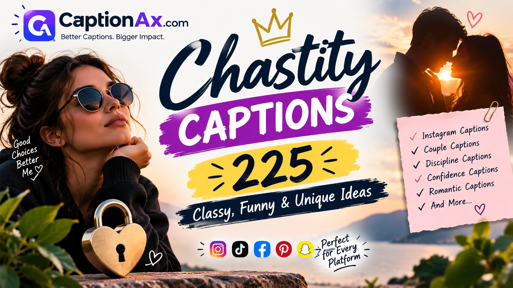 Chastity Captions