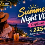 Summer Night Vibe Captions