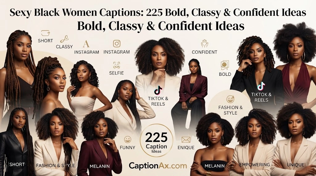 Sexy Black Women Captions