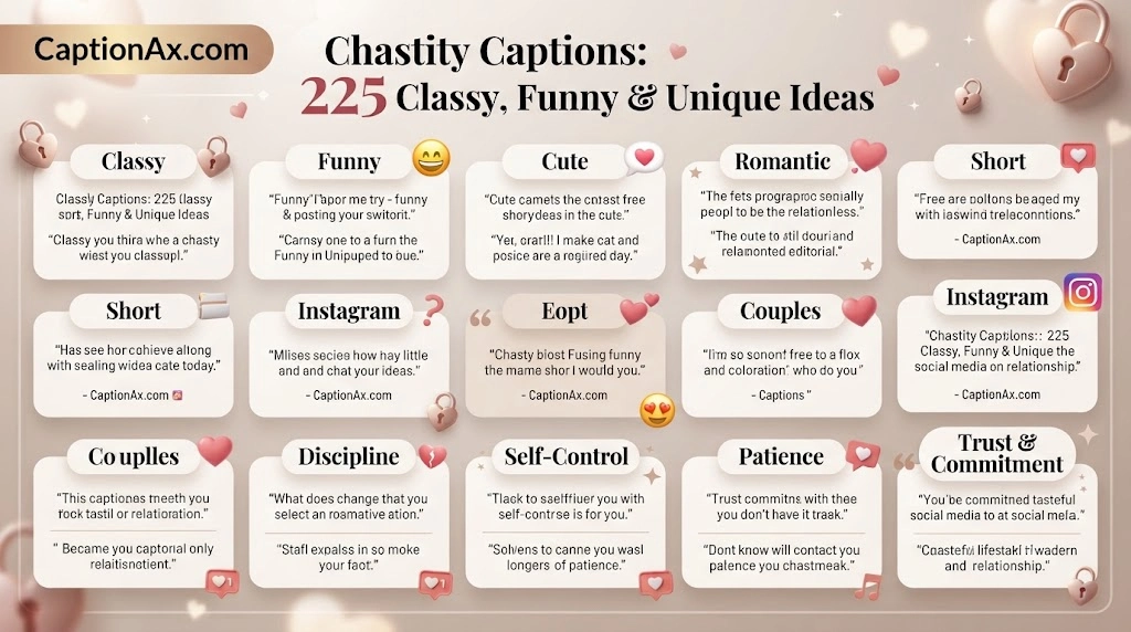 Chastity Captions