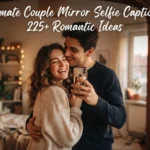 Intimate Couple Mirror Selfie Captions
