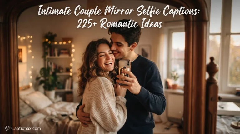 Intimate Couple Mirror Selfie Captions