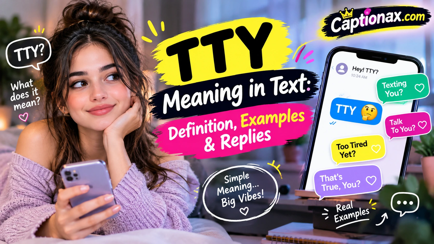TTY Meaning in Text
