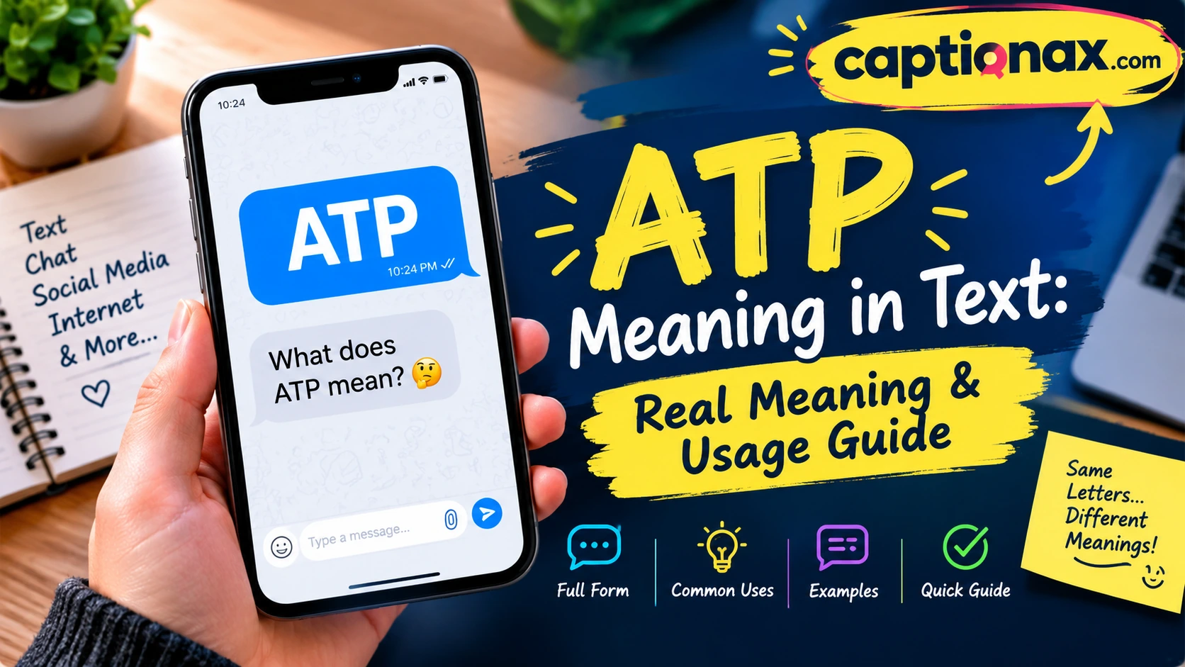 ATP Meaning in Text