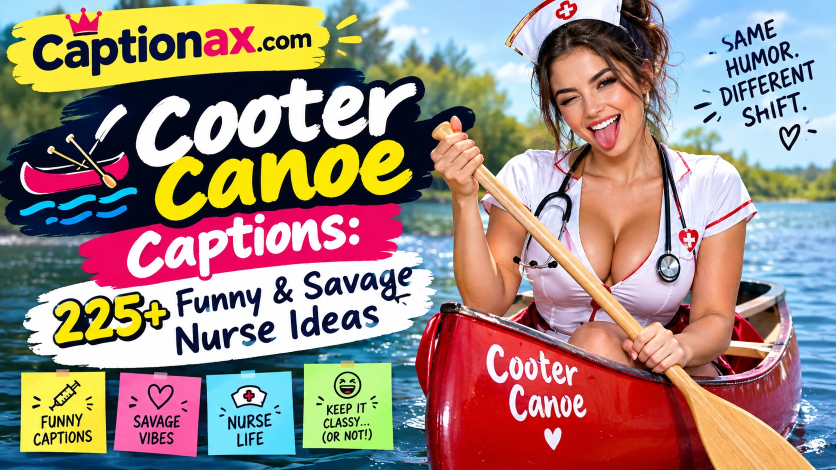 Cooter Canoe Captions