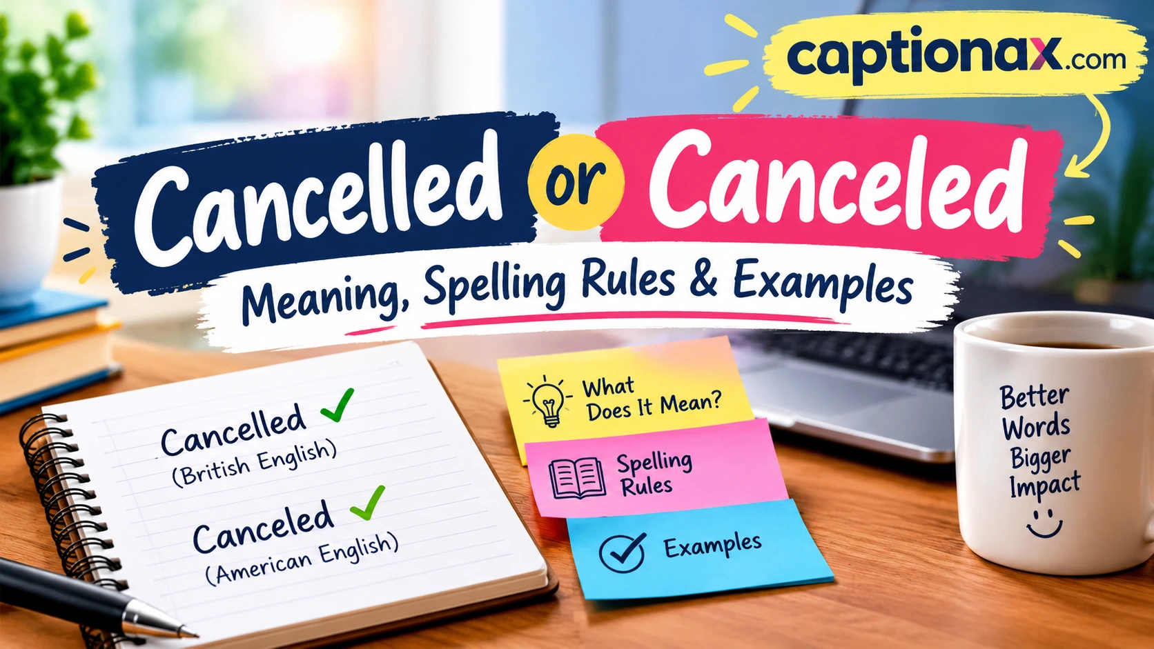 Cancelled or Canceled