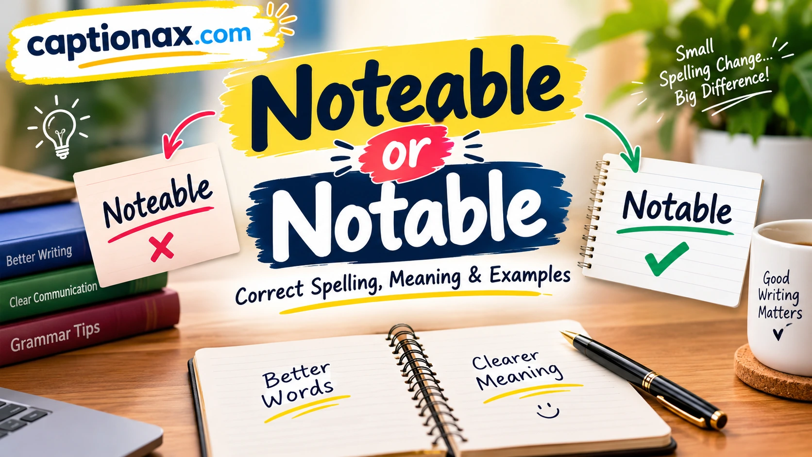 Noteable or Notable