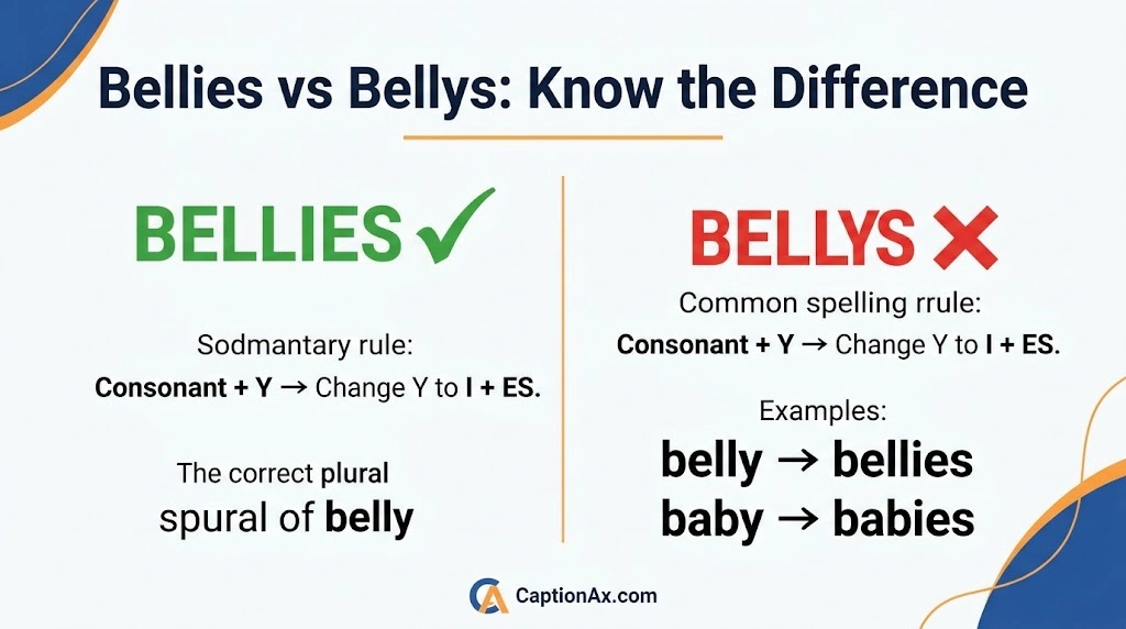 Bellies vs Bellys