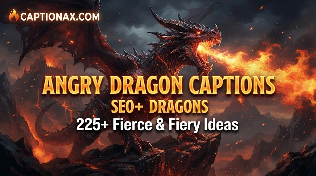 Angry Dragon Captions
