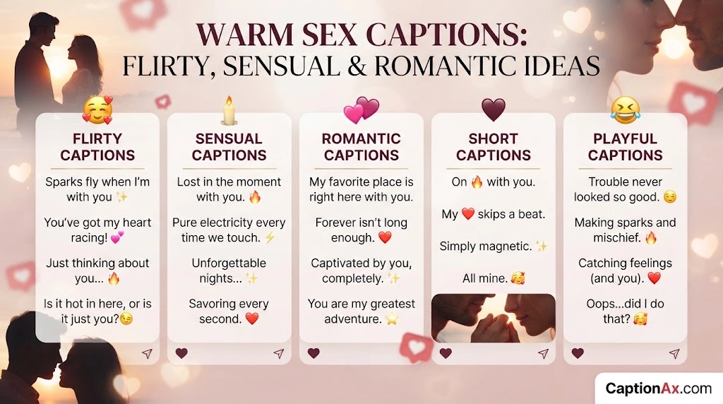 Warm Sex Captions