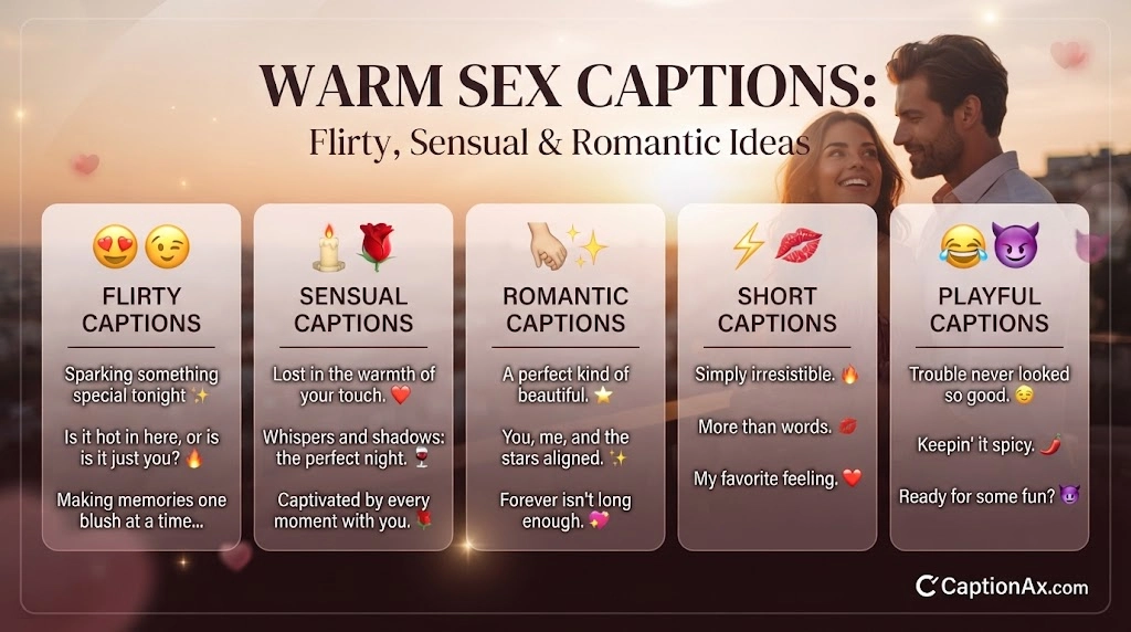 Warm Sex Captions