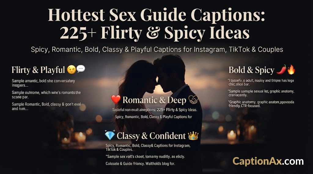 Hottest Sex Guide Captions