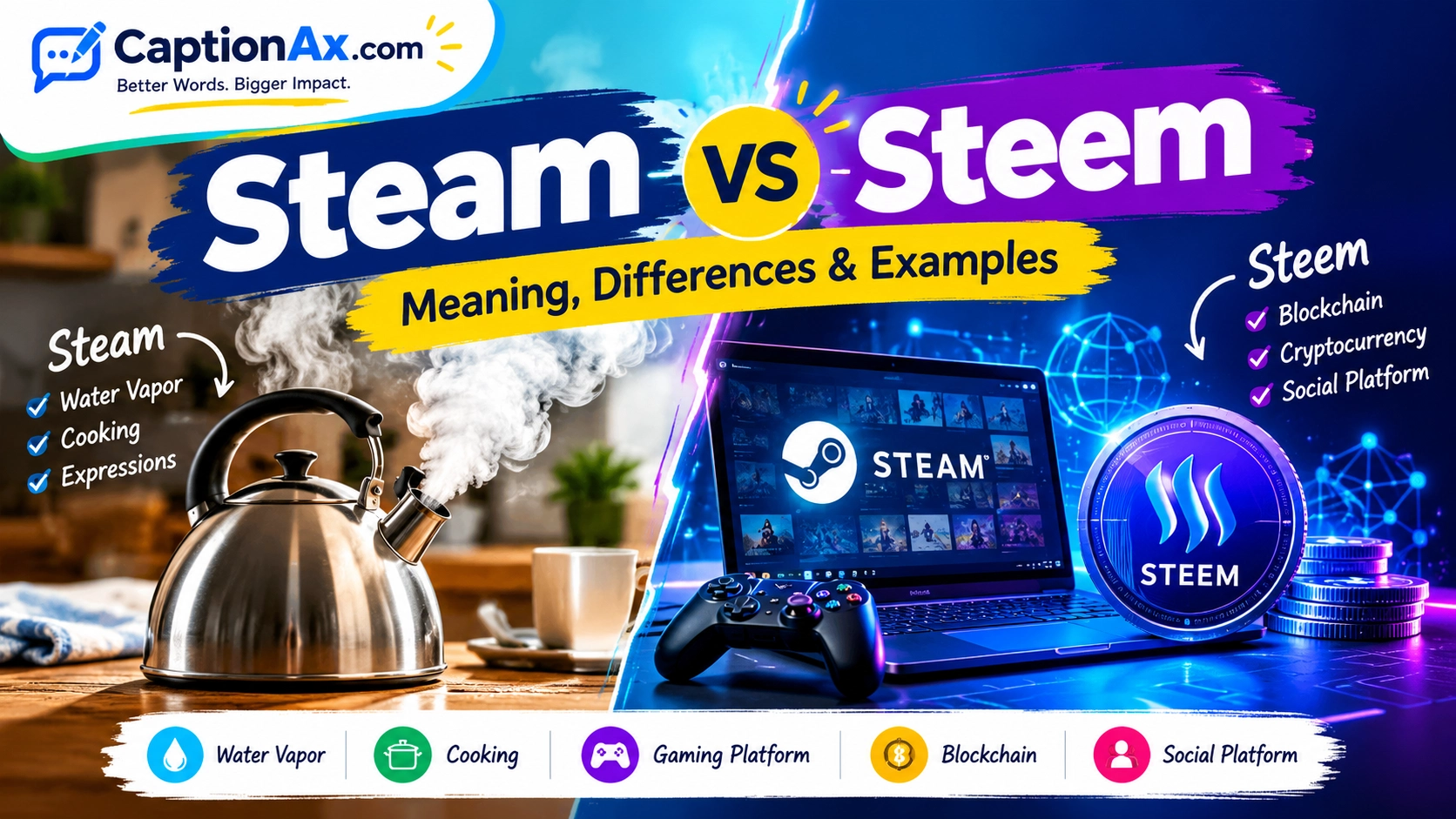 Steam vs Steem