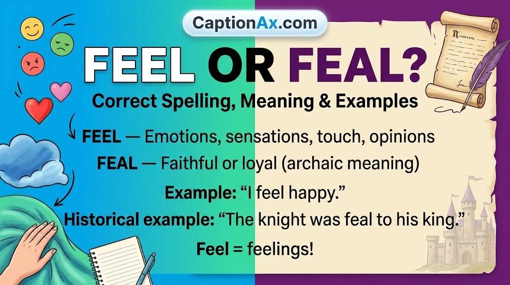 Feel or Feal