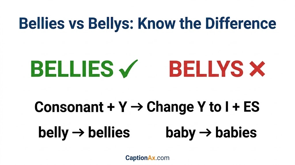 Bellies vs Bellys