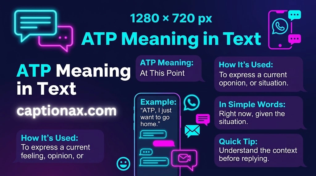 ATP Meaning in Text