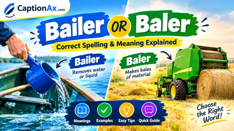 Bailer or Baler
