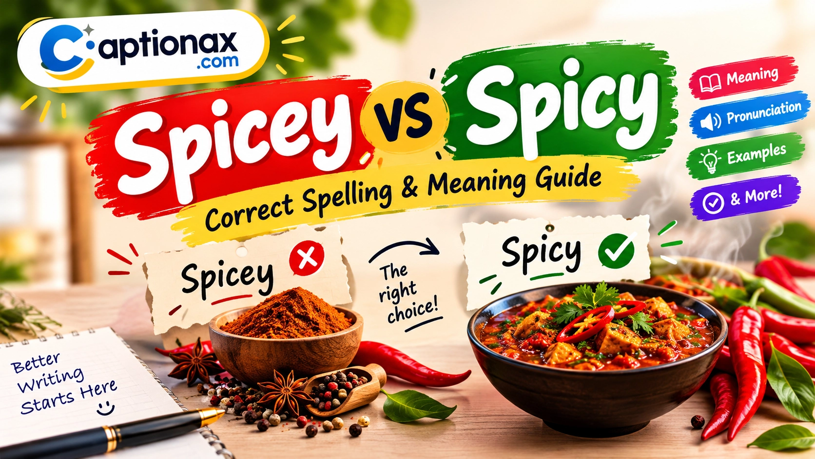 Spicey vs Spicy