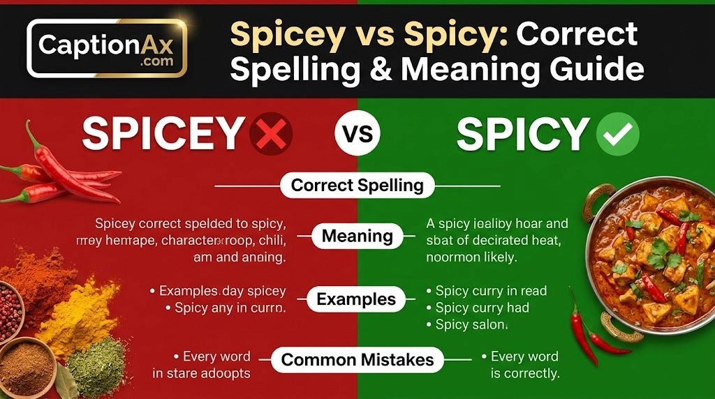 Spicey vs Spicy