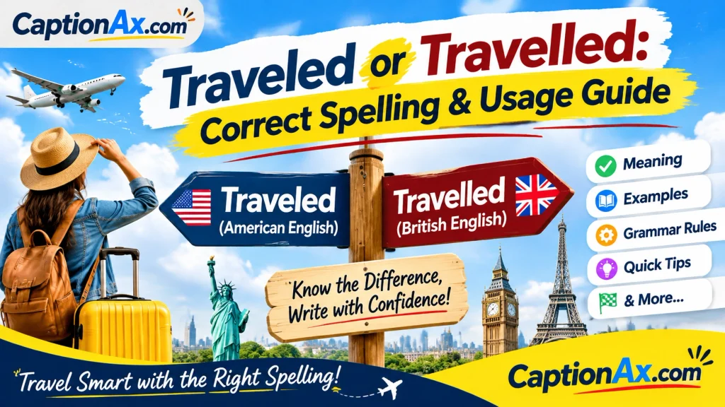 Traveled or Travelled