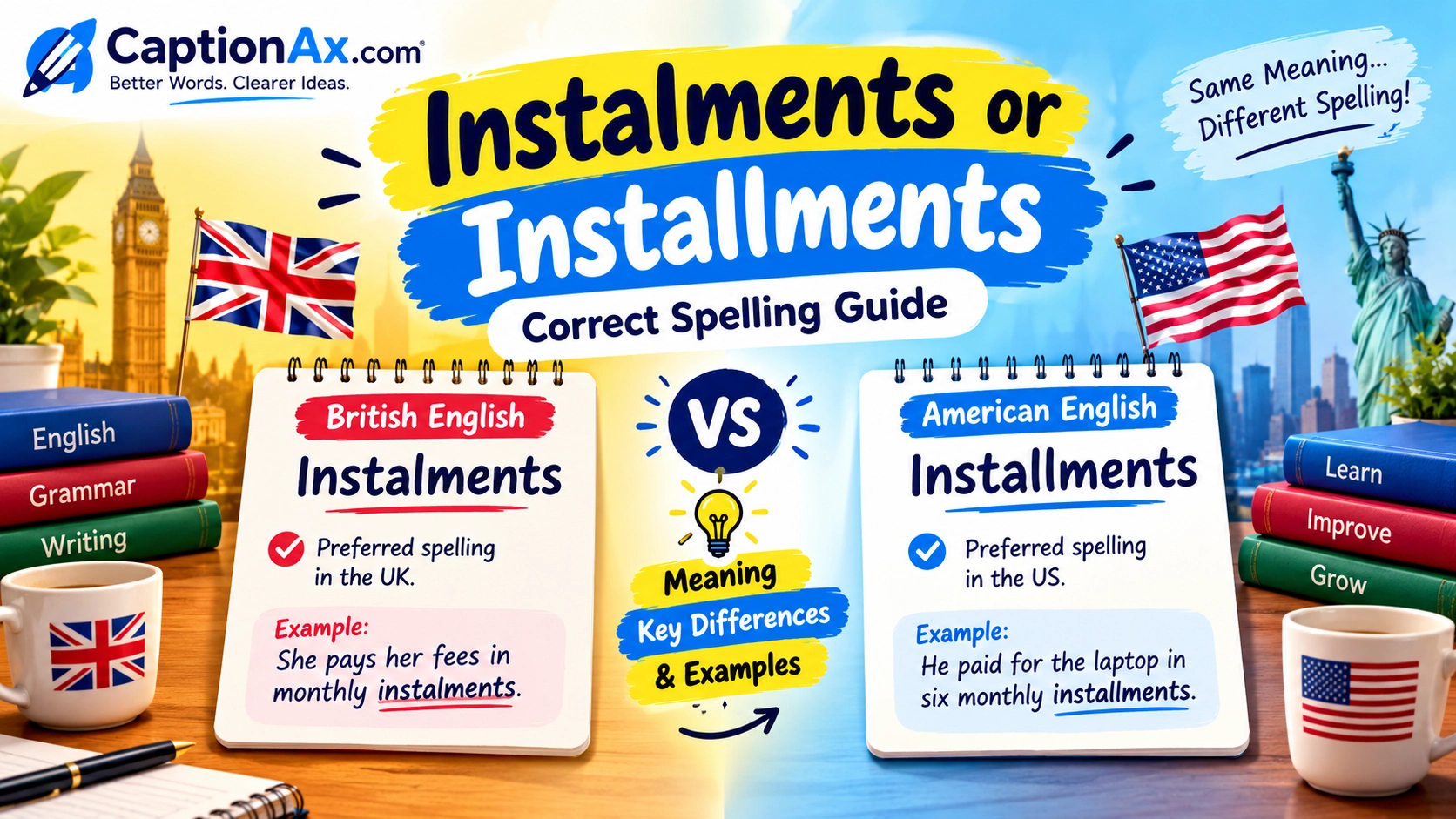 Instalments or Installments