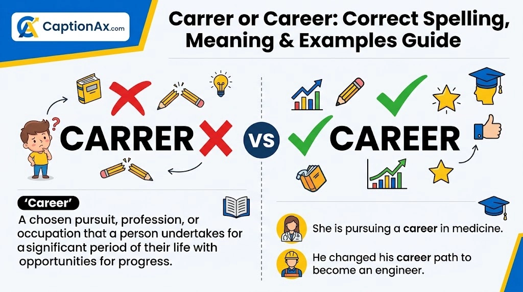 Carrer or Career