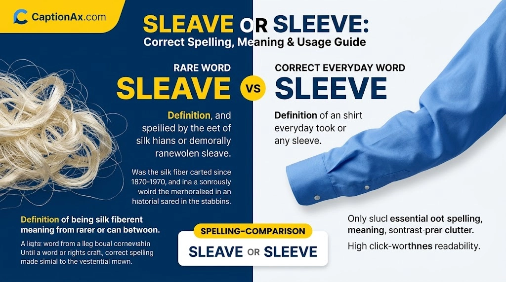Sleave or Sleeve