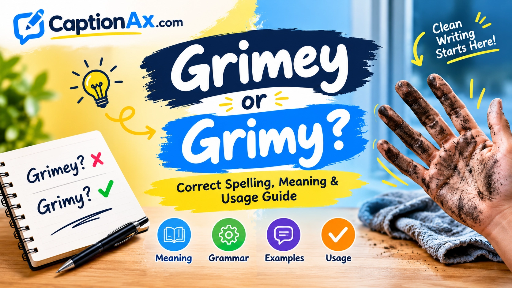 Grimey or Grimy