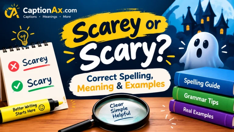 Scarey or Scary